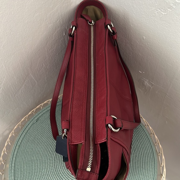 Coach Red (Maroon) Tote - Picture 8 of 12